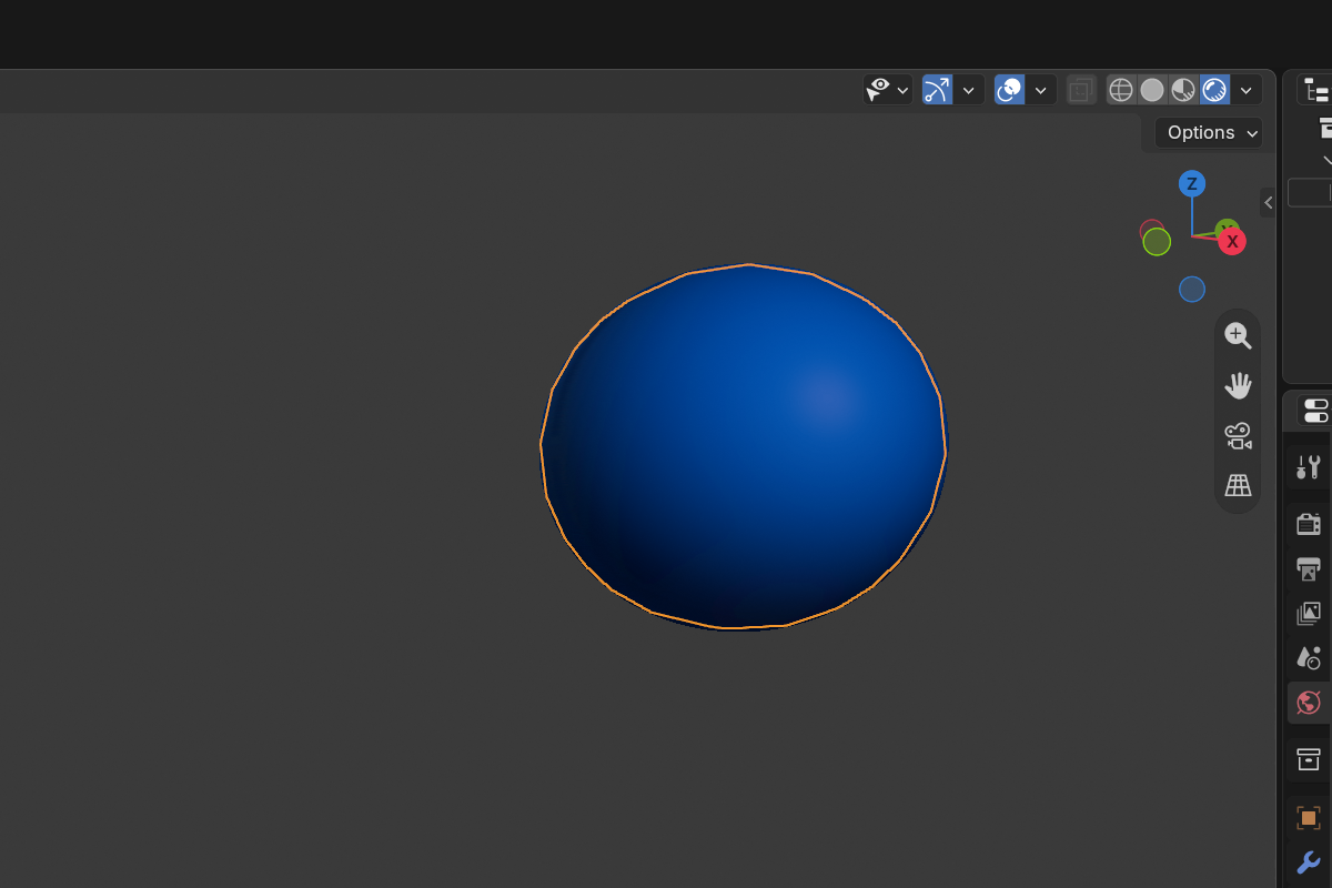 Same scene with per-object colors applied