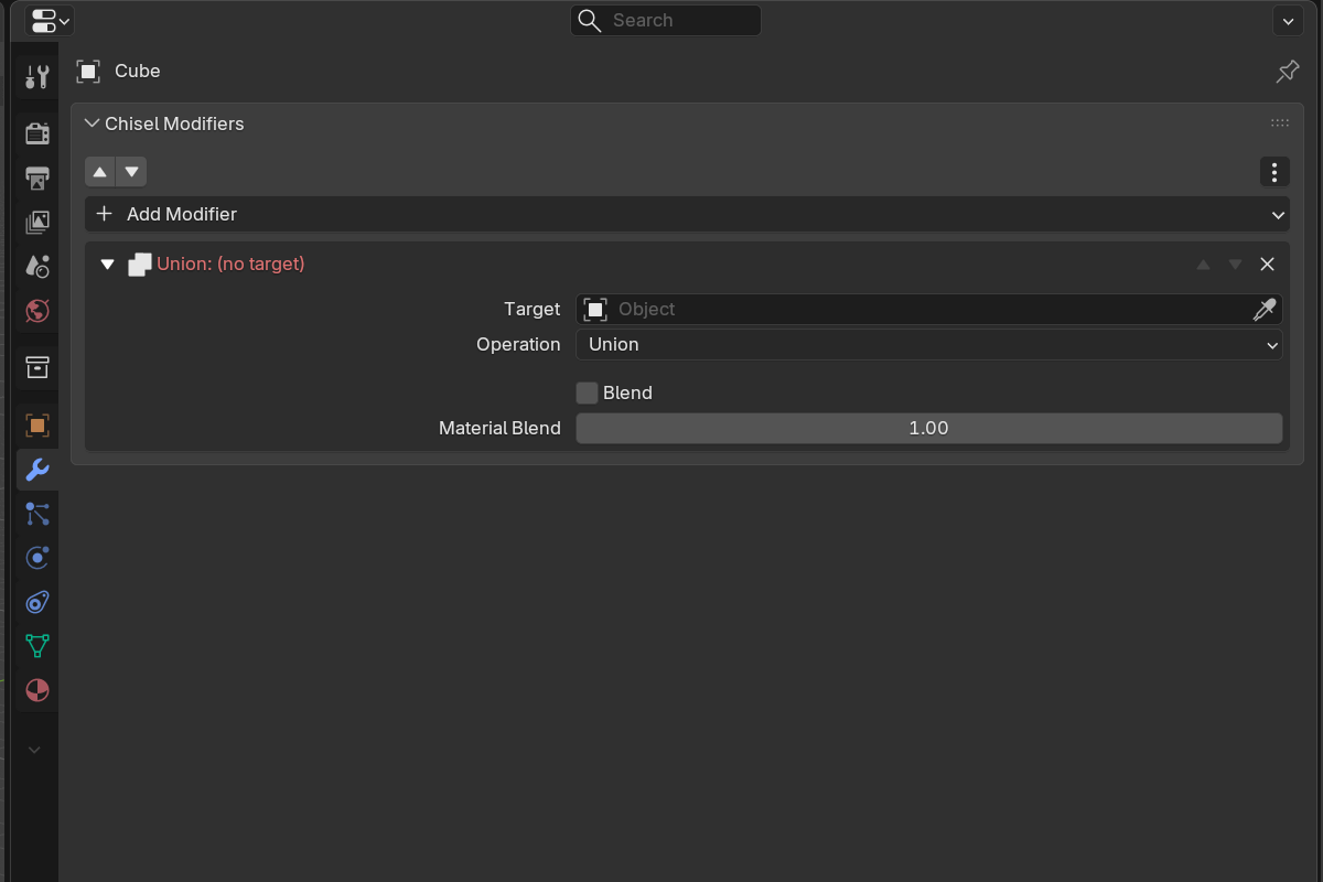 Boolean settings